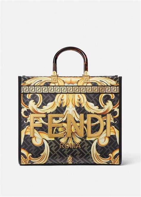 fendi shopping bag ebay|Fendi bag price list.